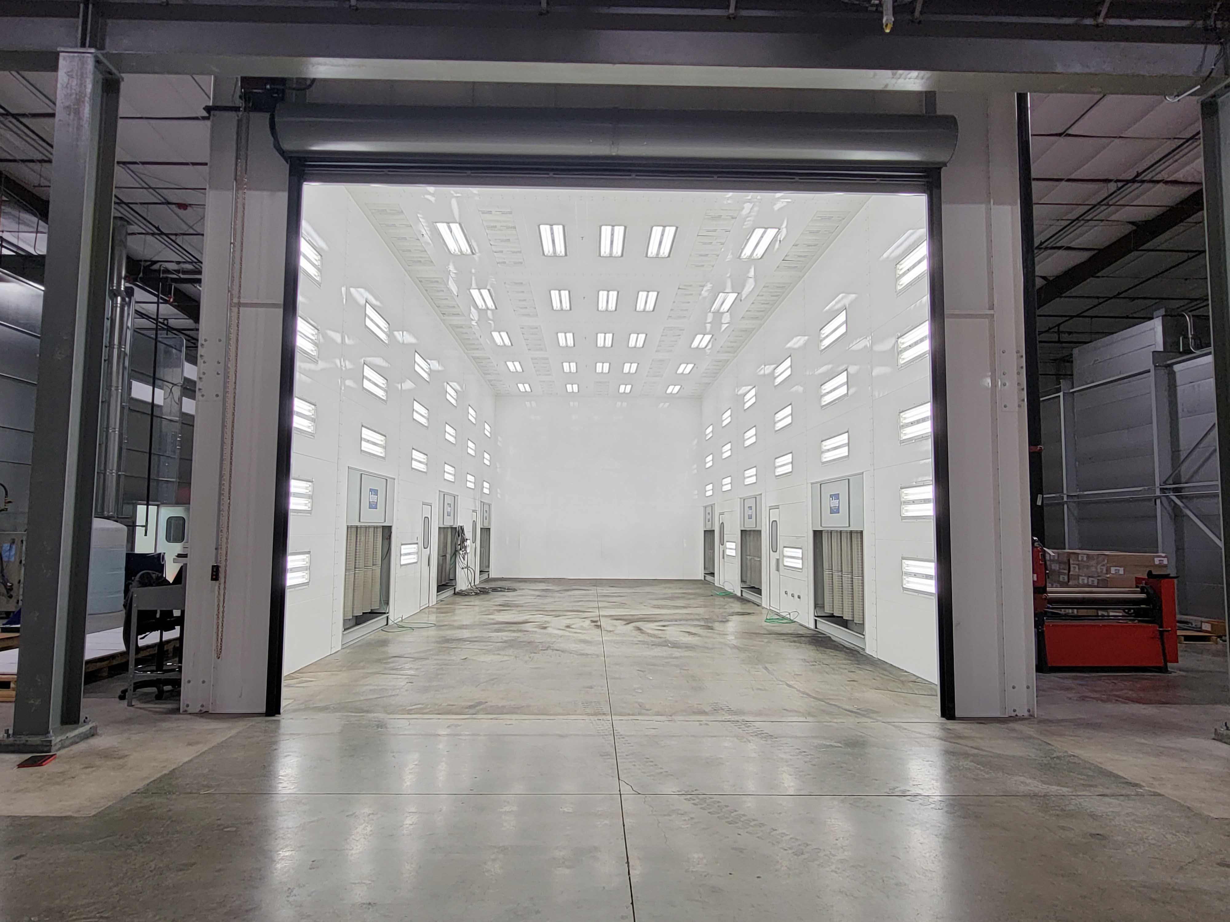 Choosing the Best Paint Booth Size for You - Industrial Finishing