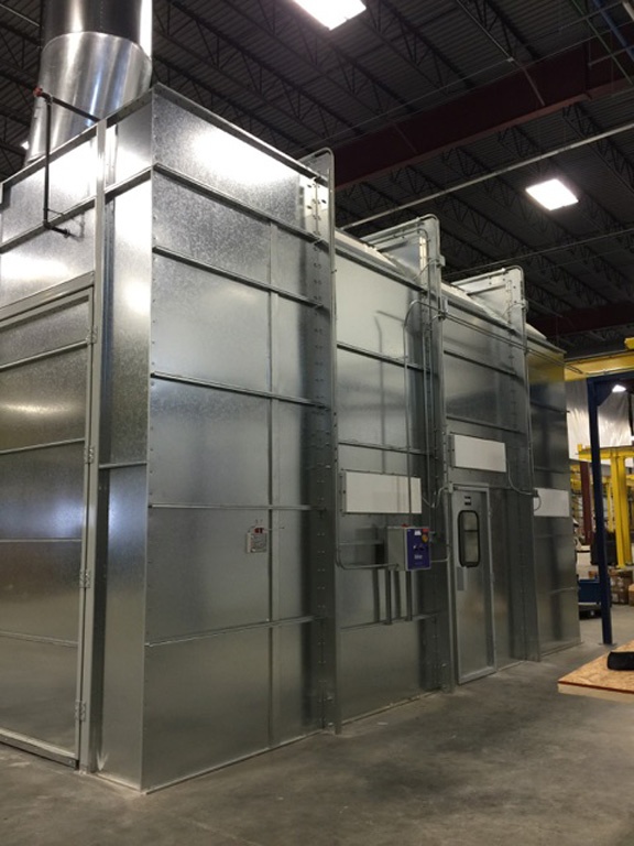 Crossdraft Paint Spray Booths | Crossdraft Paint Spray Booth | Rohner