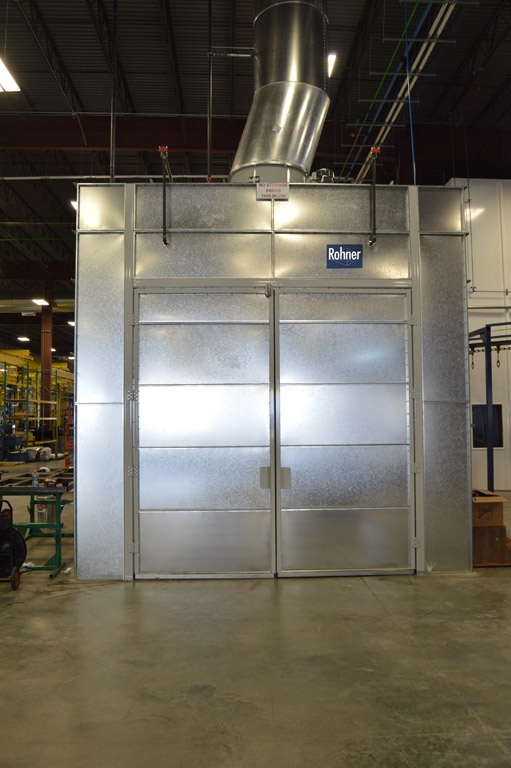 Crossdraft Paint Spray Booths | Crossdraft Paint Spray Booth | Rohner