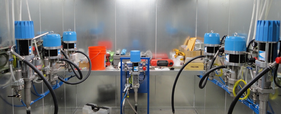 Paint Mix Rooms For Spray Booths Paint Storage Solutions